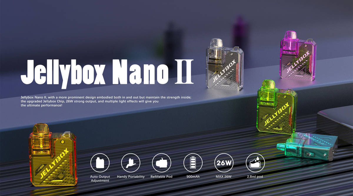 小果冻nano2代-注油小烟设备-JellyBox Nano二代-电子烟网|悦客|悦刻RELX|柚子yooz|小野|绿萝|非我JVE|福禄flow|魔笛MOTI|火器ammo|